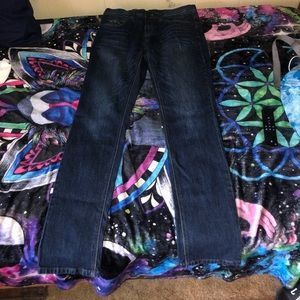 Slim Fit Dark Denim Jeans